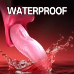 New Upgrade Rose Tongue Vibrator Premium Liquid Silicone