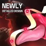 New Upgrade Rose Tongue Vibrator Premium Liquid Silicone