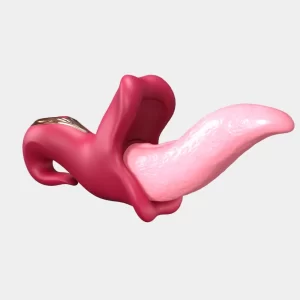 New Upgrade Rose Tongue Vibrator Premium Liquid Silicone