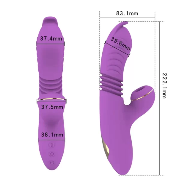 Shegasm Pro Thrusting Rabbit Vibrator