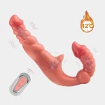 Spiral Fantasy Strapless Dildo With Strap