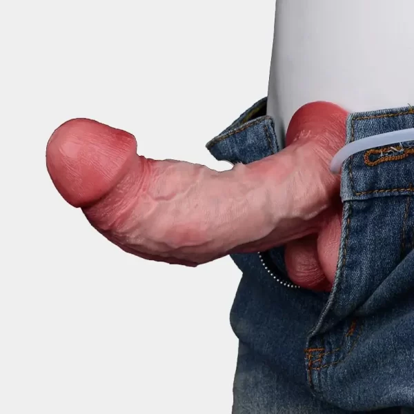 Ultra Realistic Squirting Dildo With Dual Layer 9 Inches