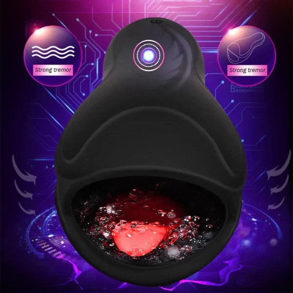 Tongue Simulator Penis Vibrator Waterproof