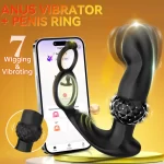Diamond - Prostate Vibrator With Cock Ring