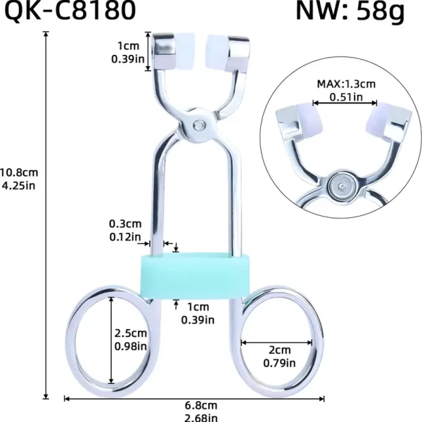 Anesidora Medical-Grade Metal Nipple Clamps