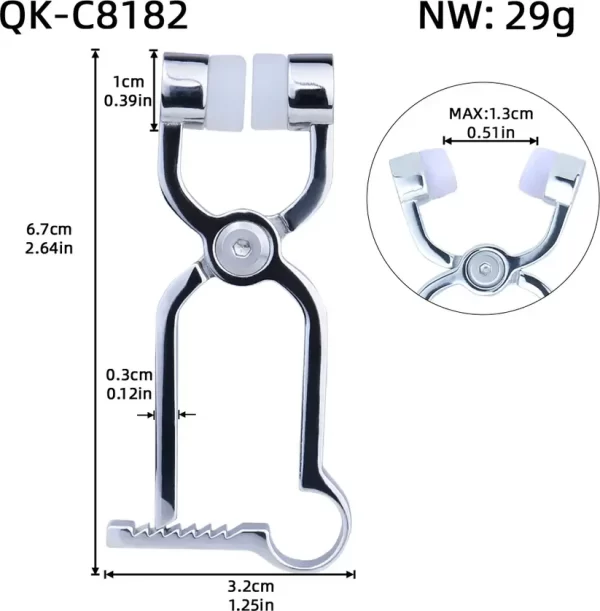 Anesidora Medical-Grade Metal Nipple Clamps