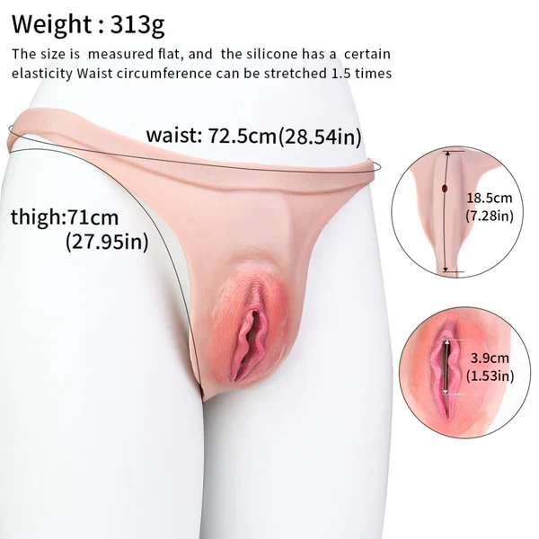Anesidora Wearable Pussy Thong With Premium Silicone