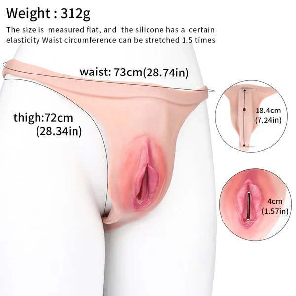 Anesidora Wearable Pussy Thong With Premium Silicone