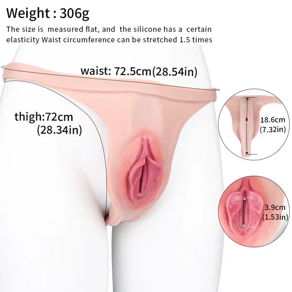 Anesidora Wearable Pussy Thong With Premium Silicone