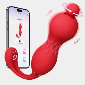 Bead Rose - Insertable Vibrator With Joyhub