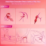 Bead Rose - Insertable Vibrator With Joyhub