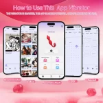 Bead Rose - Insertable Vibrator With Joyhub