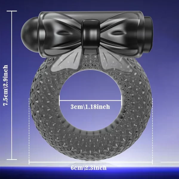 Bow Tie - Cock Ring Power Pulse