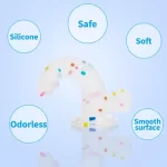 Confetti Dildo With Strap on for Lesbian