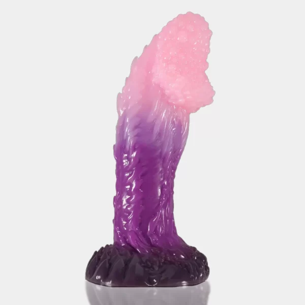 Coral Monster Purple Dildo 8 Inches
