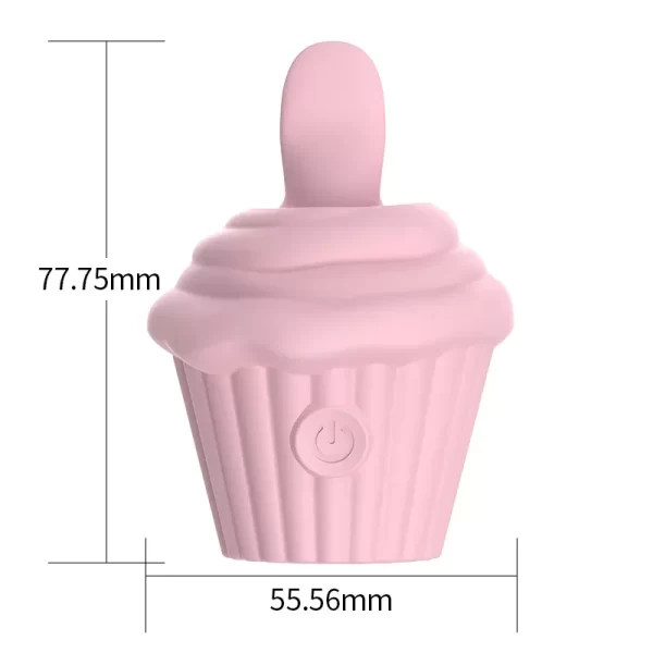 Cupcake Vibrator Licking Cute Design