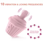 Cupcake Vibrator Licking Cute Design
