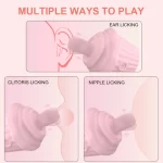 Cupcake Vibrator Licking Cute Design