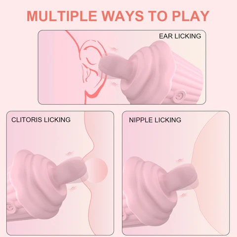 Cupcake Vibrator Licking Cute Design