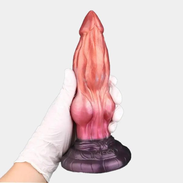 Dual Density Dildo Dragon​ Muscle Design 8 Inches