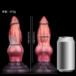 Dual Density Dildo Dragon​ Muscle Design 8 Inches