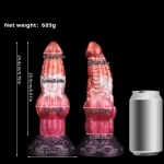 Dual Density Dildo Dragon​ Muscle Design 8 Inches