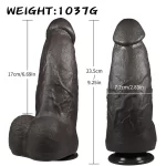 Gorilla Dildo Super Girthy 9 Inches