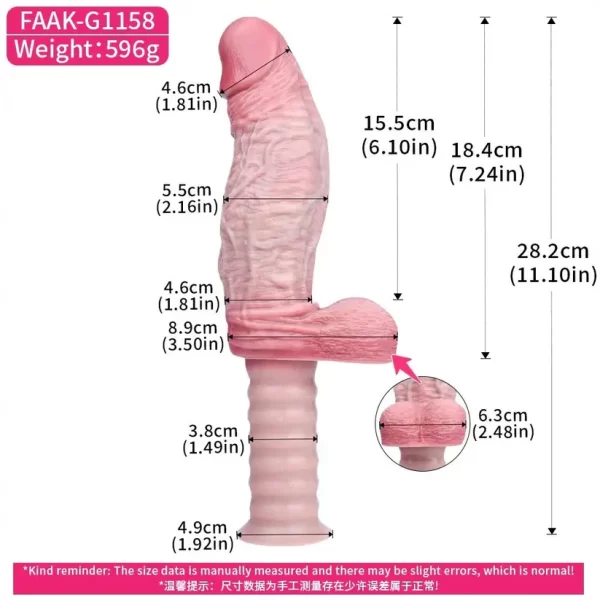 Faak - Ultra Realistic Handheld Dildo Series