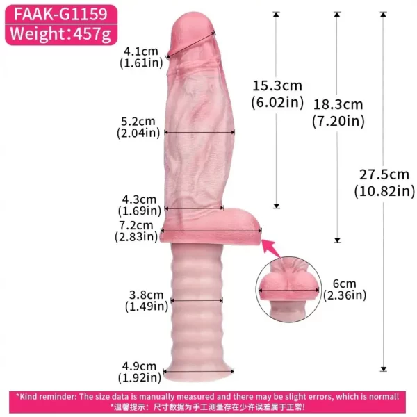 Faak - Ultra Realistic Handheld Dildo Series