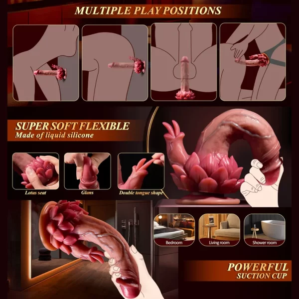 Insertables - Lotus Creature Cock 7 Inches