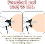 Nipple Estim Sucker With Remote