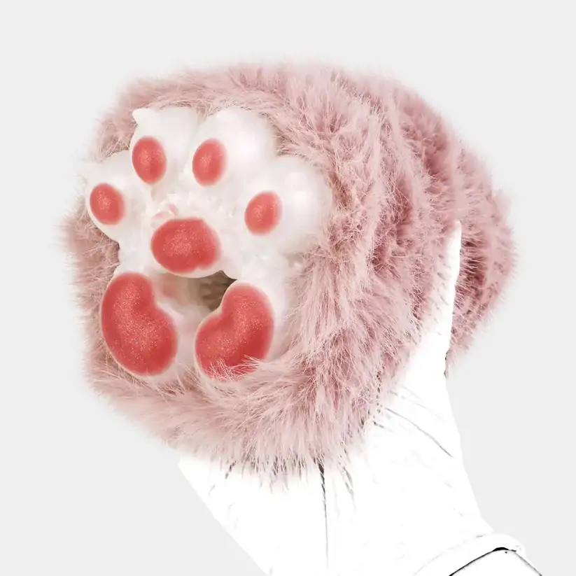 Pinky - Kitty Paw Male Masturbator
