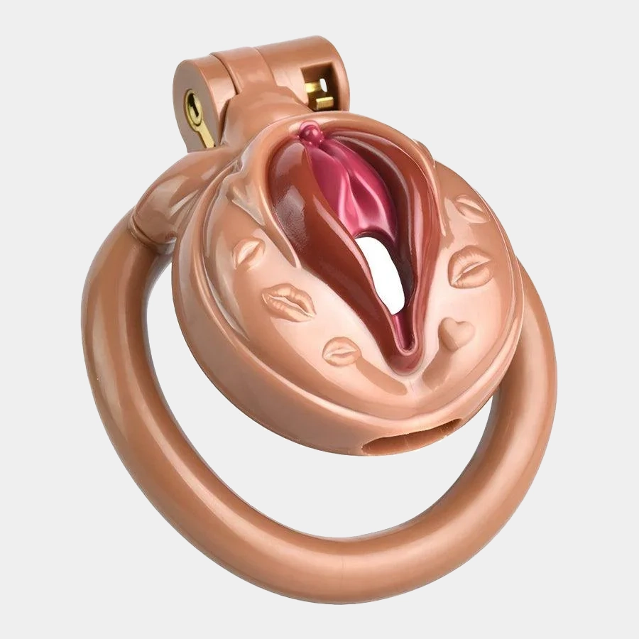Resin Chastity Cage for Sissy Lightweight Design