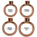 Resin Chastity Cage for Sissy Lightweight Design