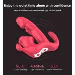 Rose Triple Point G-Spot Vibrator