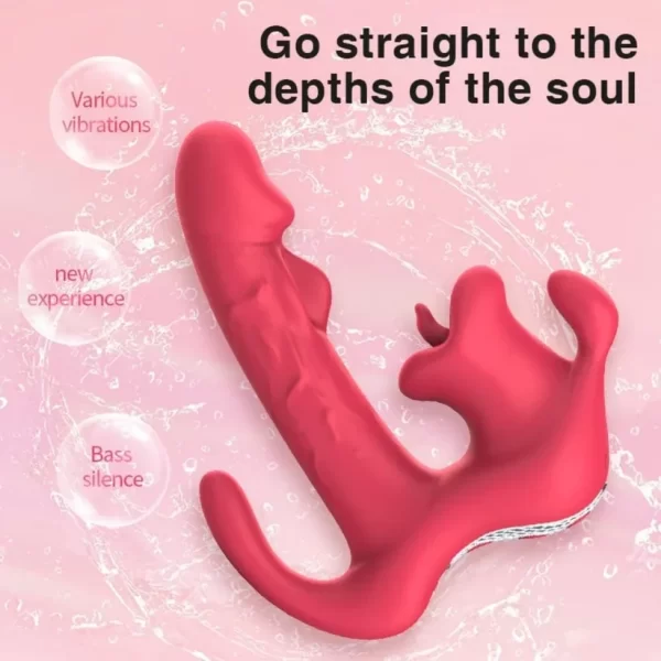 Rose Triple Point G-Spot Vibrator