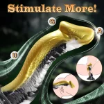 Serpent - Big Head Curved Monster Dildo 8.5 Inches