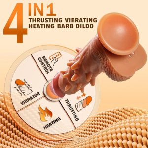 Spiked Dildo Thrusting Sensation 9 Inches