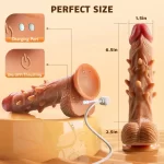 Spiked Dildo Thrusting Sensation 9 Inches