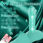 Thrusting Dildo Sex Grinder 2 in 1 Premium Silicone