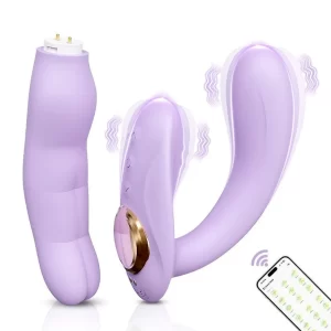 Violet – Detachable Vibrating Pegging Dildo (2)
