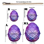 Alien - Anal Egg With Chain 4 Sizes