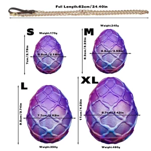 Alien - Anal Egg With Chain 4 Sizes