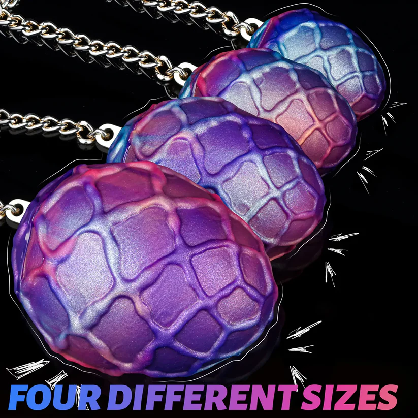 Alien - Anal Egg With Chain 4 Sizes