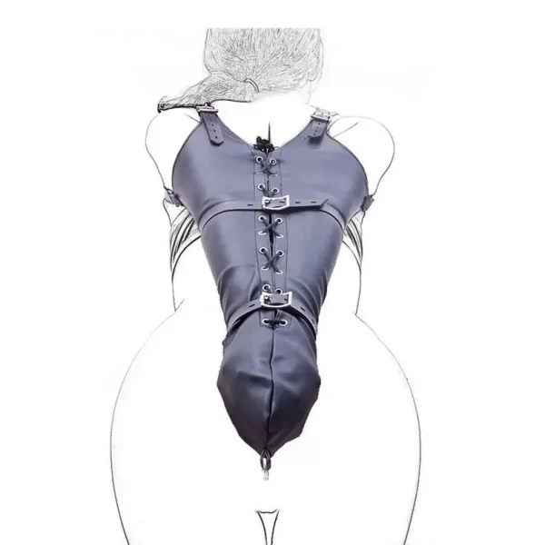 Anesidora Bondage Armbinder Durable Leather