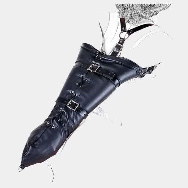 Anesidora Bondage Armbinder Durable Leather