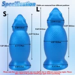 Blue Lizard - Girthy Animal Dildo 3 Sizes