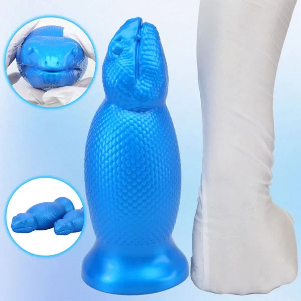 Blue Lizard - Girthy Animal Dildo 3 Sizes