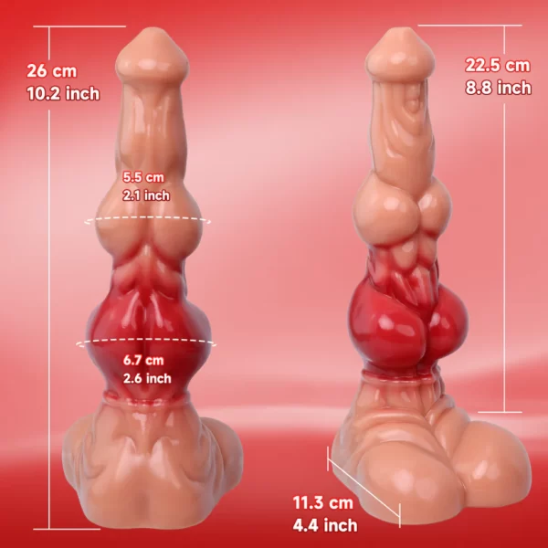 Bull Dog - Realistic Canine Dildo 10 Inches