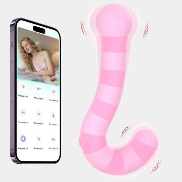 Caterpillar Vibrator Sex Toy Dual-Ended Design